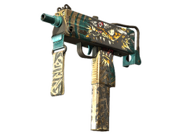 MAC-10 | Cat Fight (Battle-Scarred)